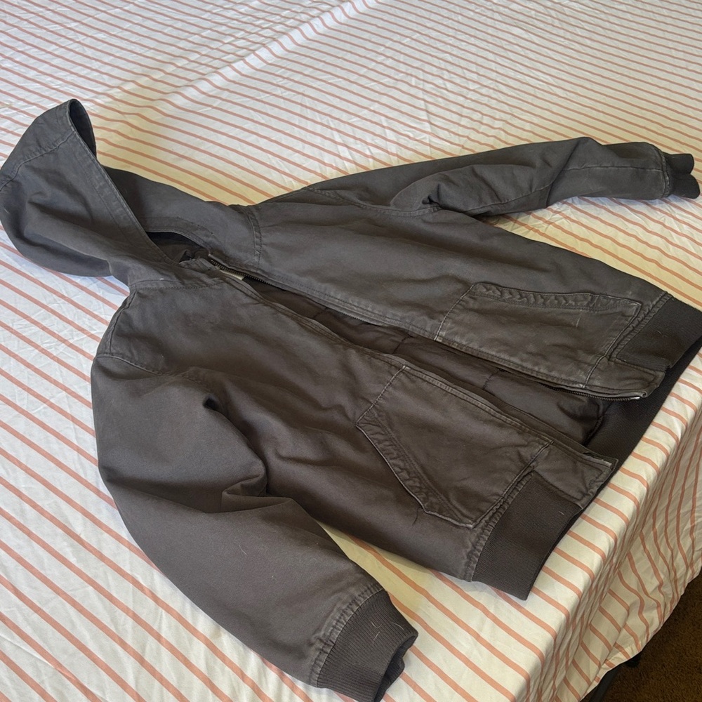 Old Navy Dark Gray Outerwear - Picture 3 of 7